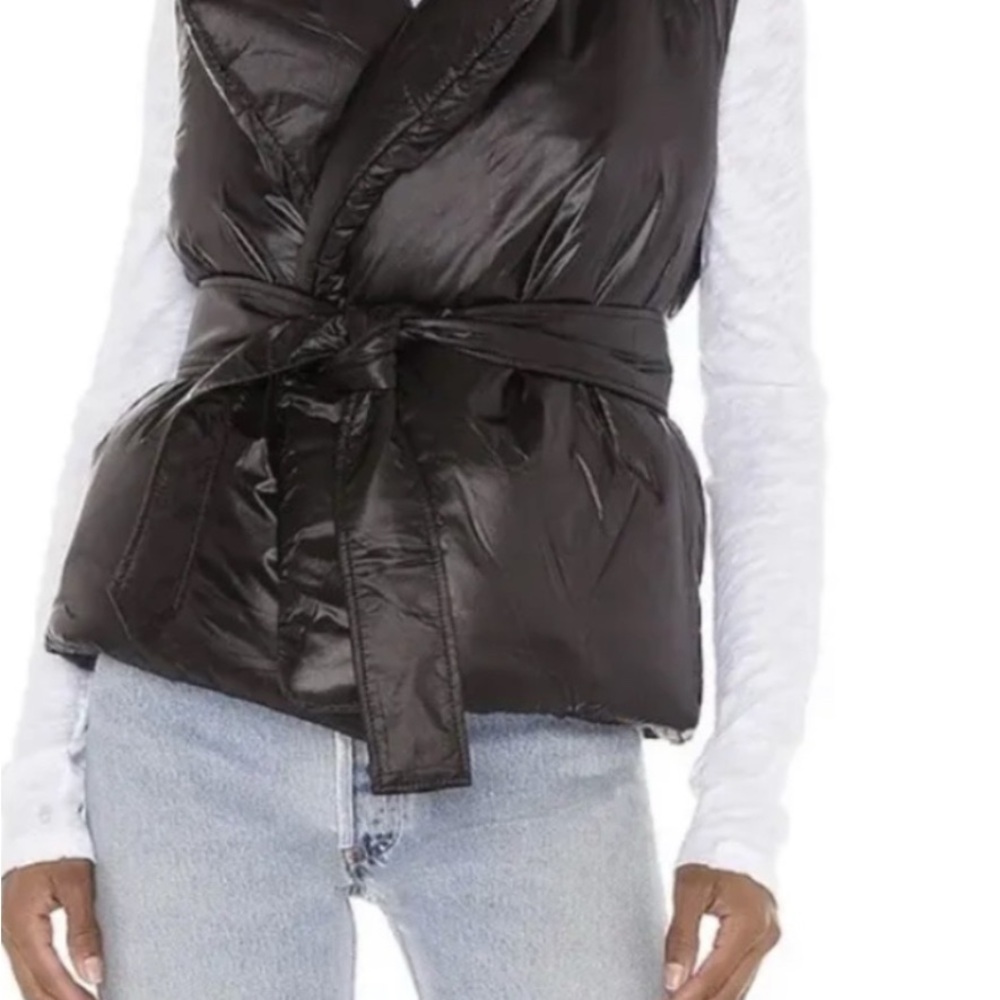 Norma Kamali Sleeping Bag Vest XS/S Puffer ICONIC